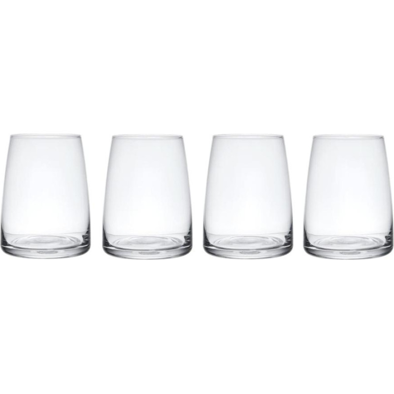 Mikasa PALERMO VĪNA GLĀZES 350ML BEZ KĀJIŅAS, 4 GAB., kristalīns, Mikasa