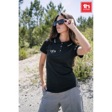 Th Clothes® THC ROME WOMEN. Women's slim fit polo shirt / Navy blue