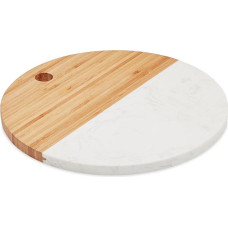Marble/ bamboo serving board