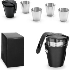 HIMALAYAS. Set of 4 stainless steel cups 25 mL