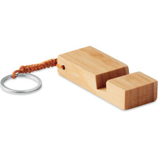 Key ring and phone holder