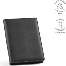 Orwell A5 Folder rPU. 64 FSC sheet notepad and zipper closure