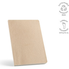 Joyce A5 Notebook Banana cover. 80gsm recycled 196 pages