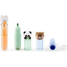 TROPICAL. Set of 3 markers designed for children in ABS