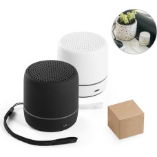 TURING. Portable 3W speaker with 4 hours of battery life on recycled ABS (100% rABS)